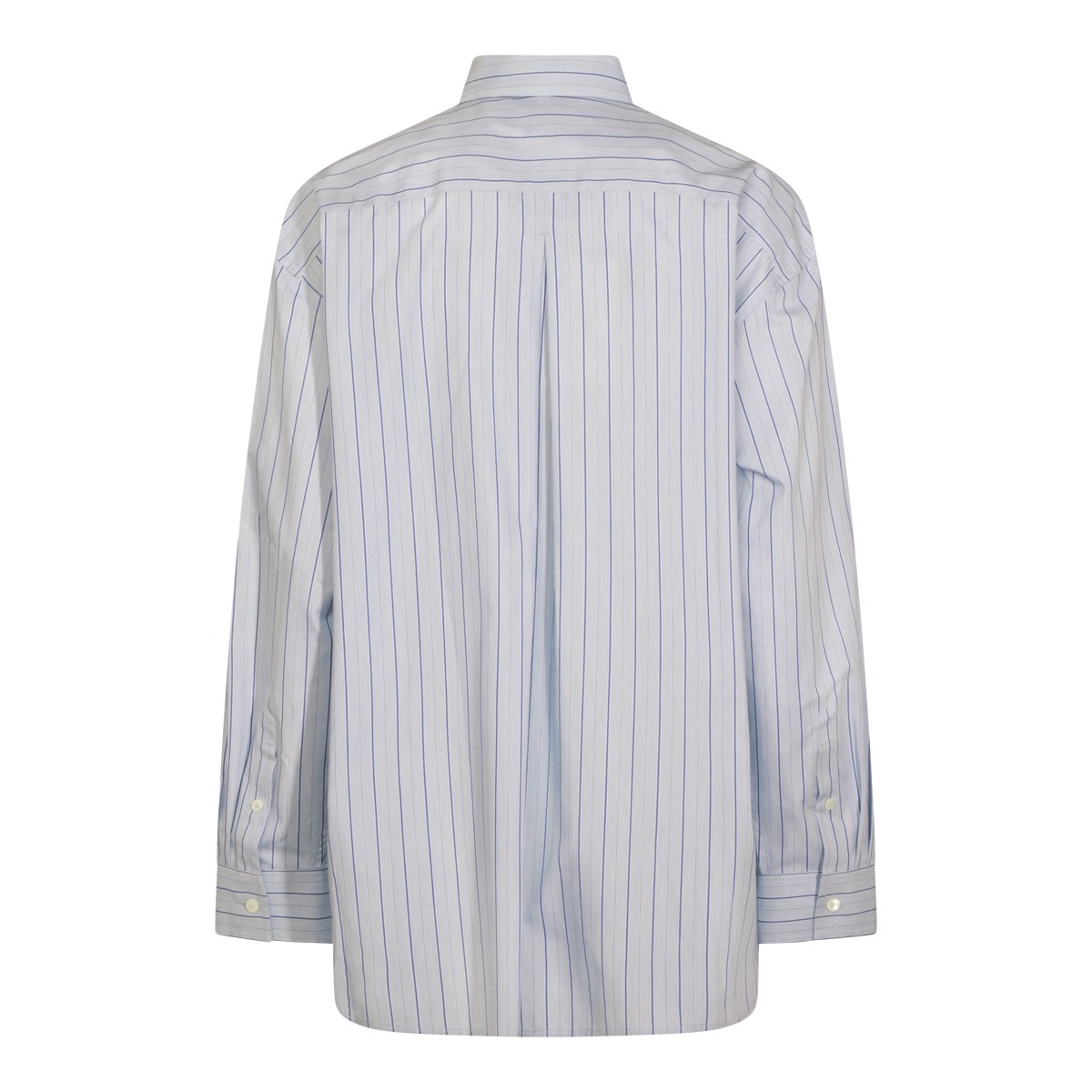 AZURE COTTON CLASSIC STRIPE SHIRT