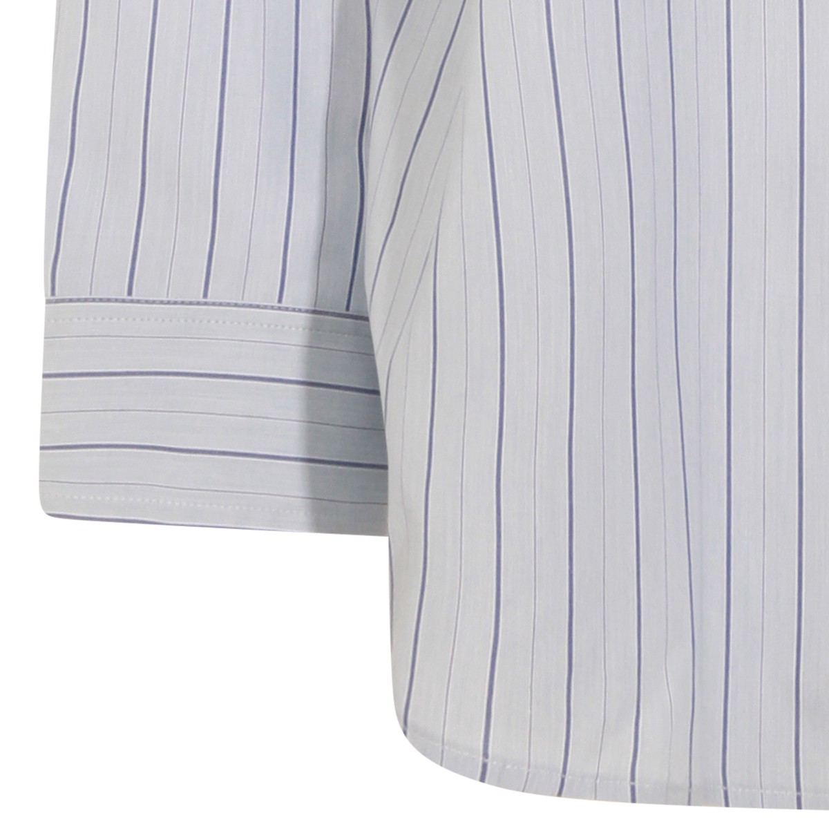 AZURE COTTON CLASSIC STRIPE SHIRT
