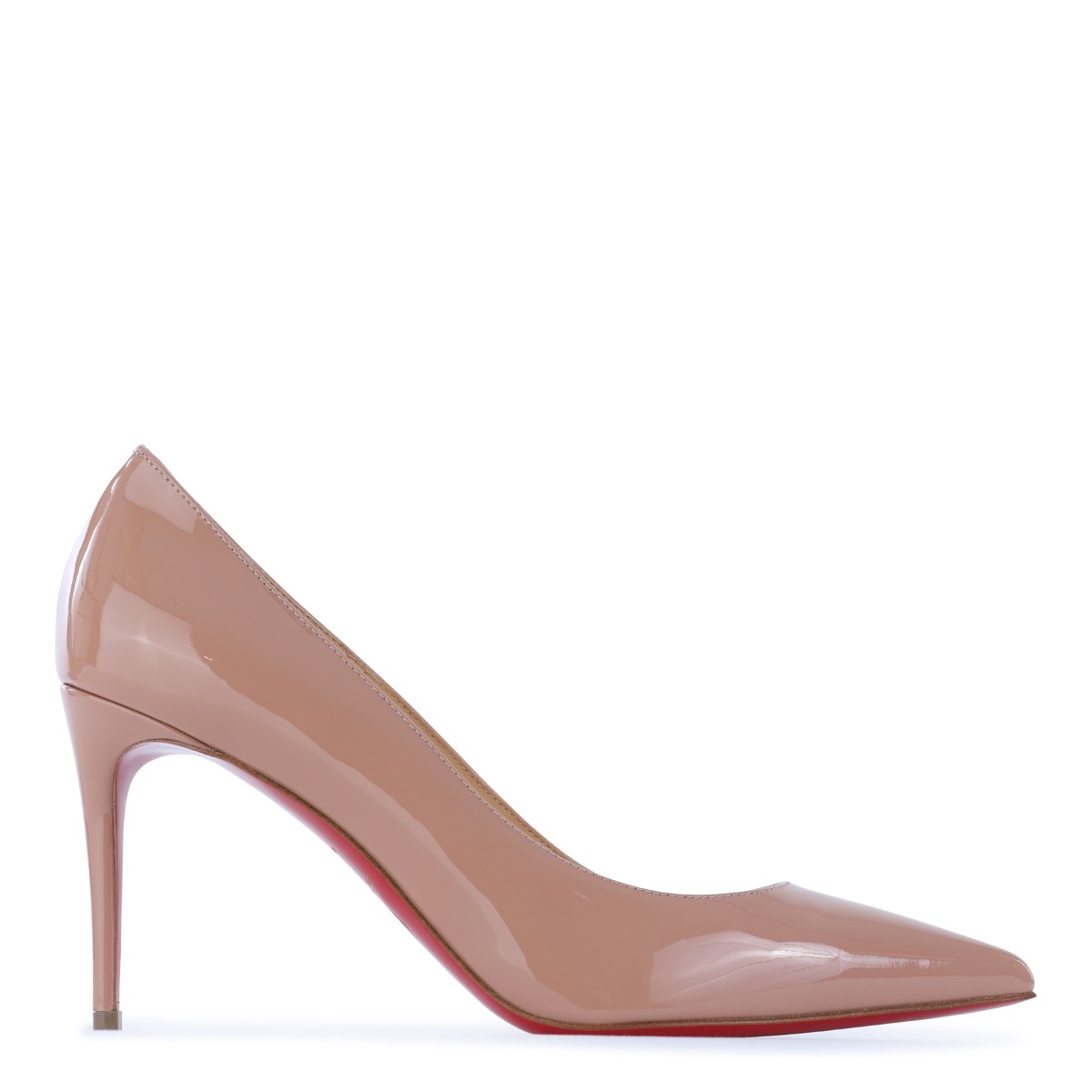 BLUSH LEATHER PUMPS