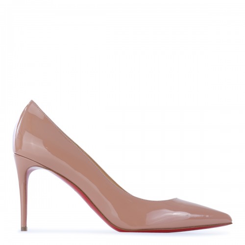 BLUSH LEATHER PUMPS
