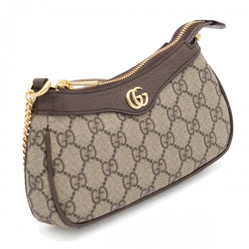 BEIGE OPHIDIA MINI BAG