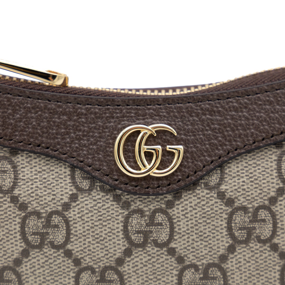 BEIGE OPHIDIA MINI BAG