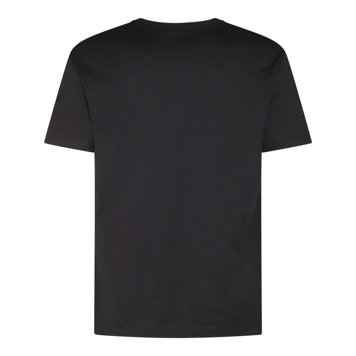 BLACK COTTON T-SHIRT