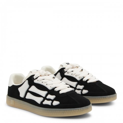 BLACK LEATHER SNEAKERS 2