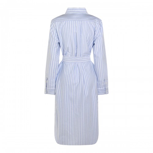 BLUE AND WHITE COTTON DRESS 2