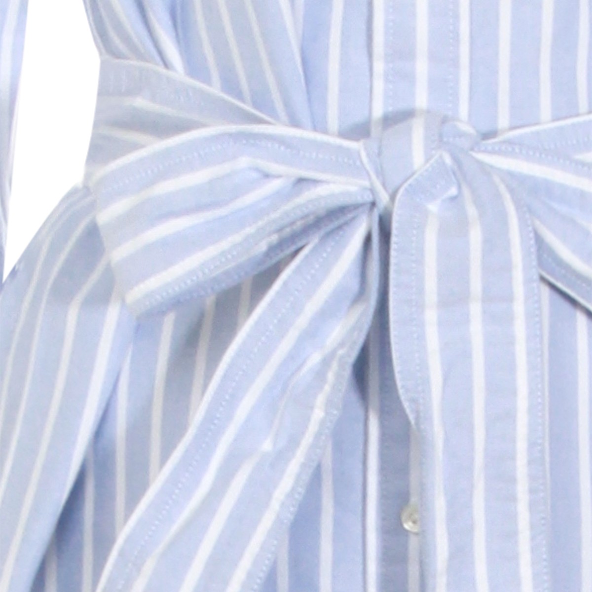 BLUE AND WHITE COTTON DRESS