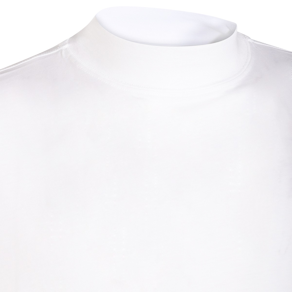 WHITE COTTON T-SHIRT