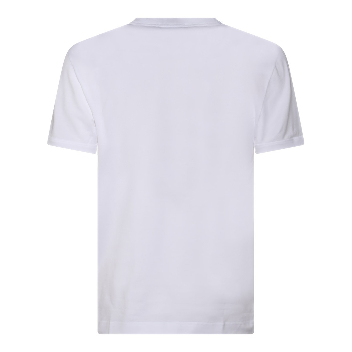 WHITE COTTON T-SHIRT