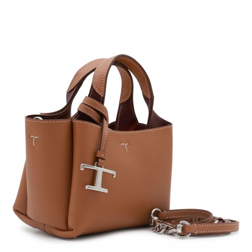 BROWN LEATHER TOTE