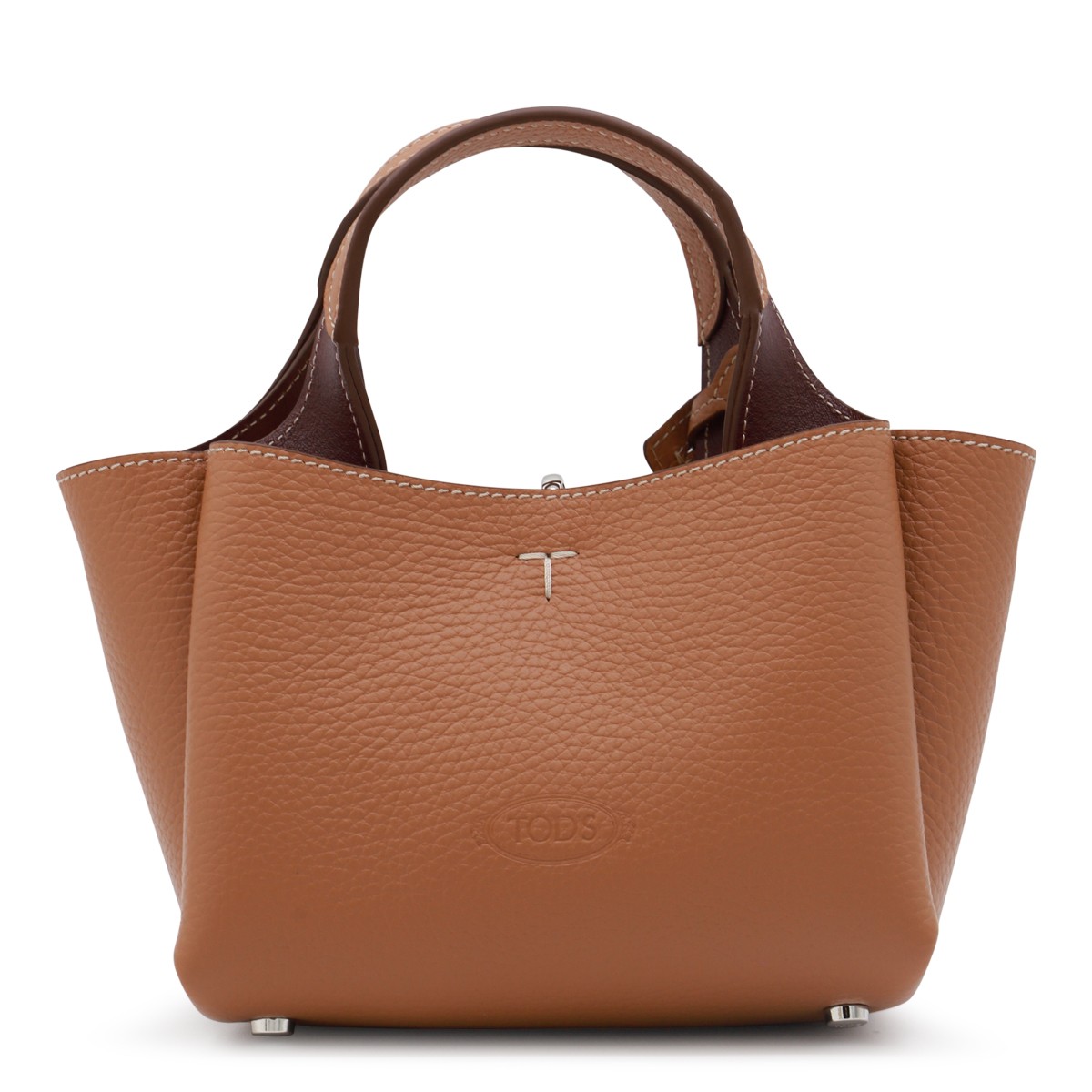 BROWN LEATHER TOTE