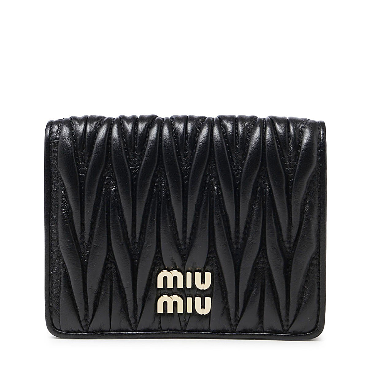 BLACK LEATHER WALLET