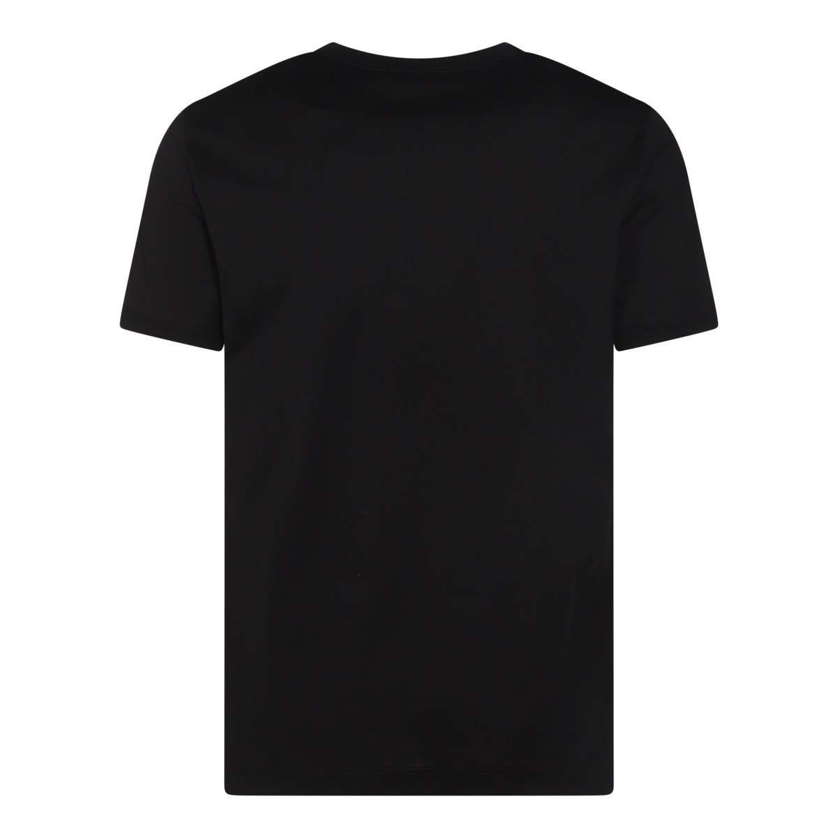 BLACK COTTON T-SHIRT