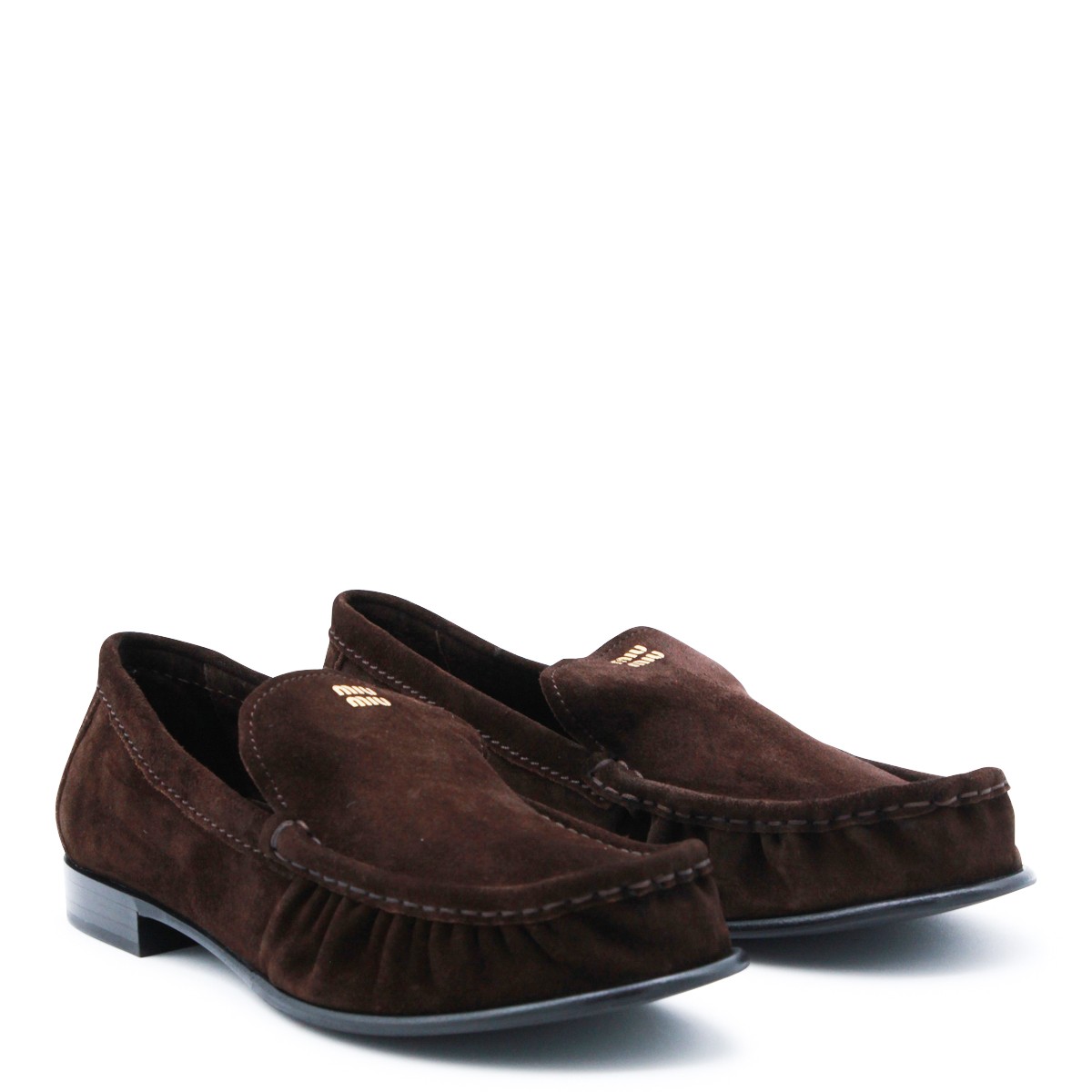 DARK BROWN LEATHER LOAFERS