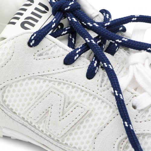 WHITE LEATHER SNEAKERS