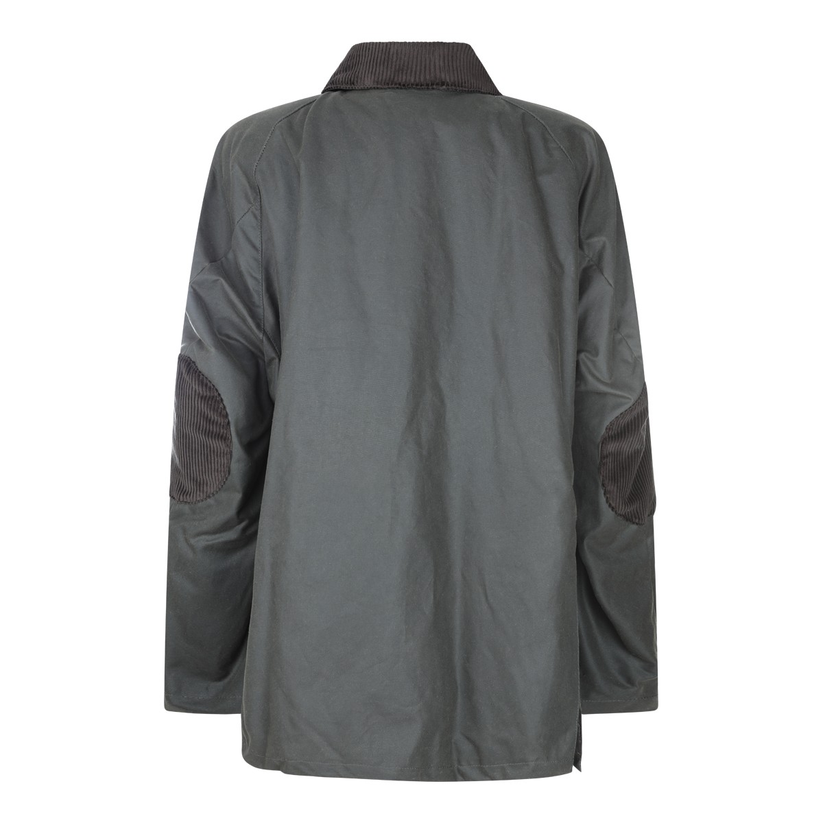 GREEN COTTON CASUAL COUNTRY JACKET