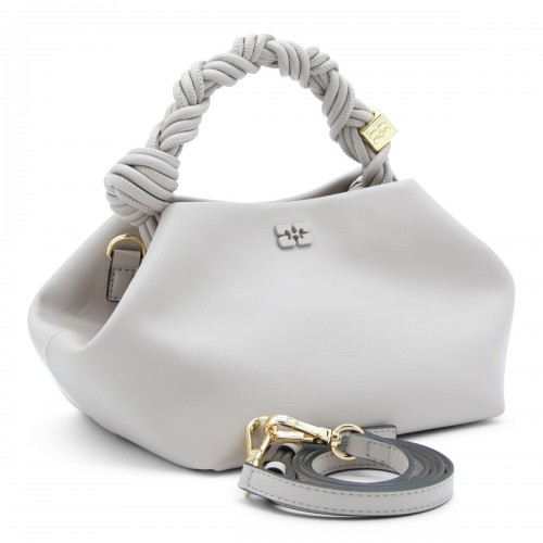 OYSTER GREY BOU SMALL TOP HANDLE BAG
