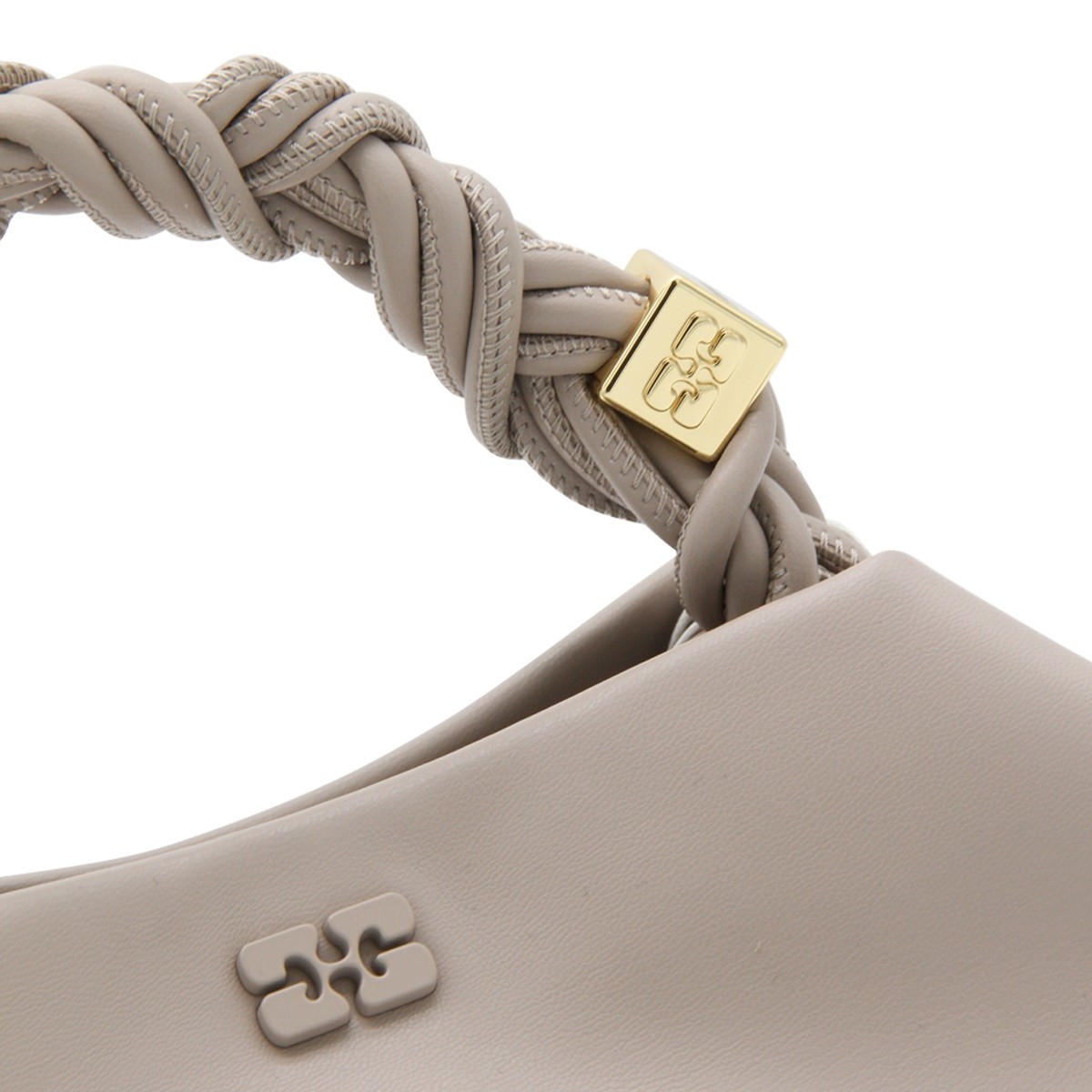 OYSTER GREY BOU SMALL TOP HANDLE BAG