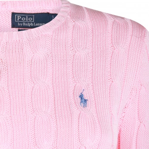 PINK COTTON KNITWEAR