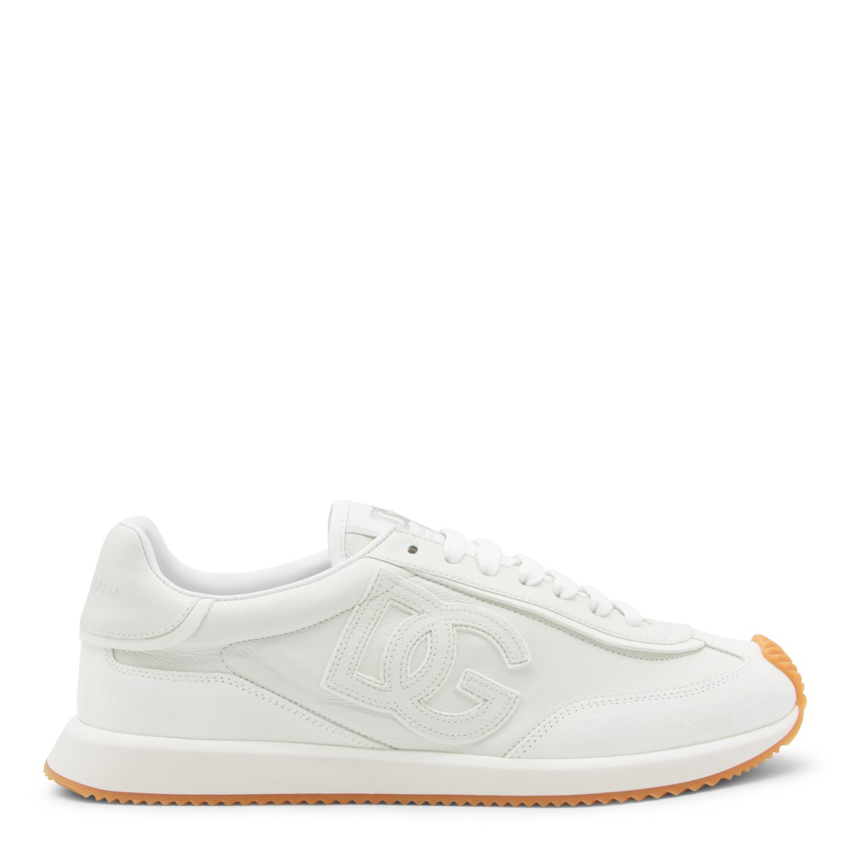 WHITE LEATHER SNEAKERS