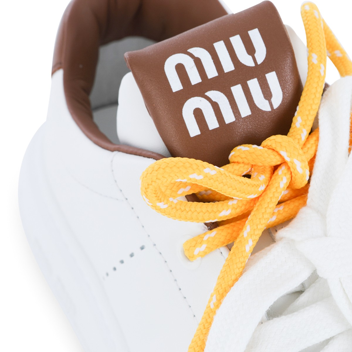 WHITE LEATHER SNEAKERS