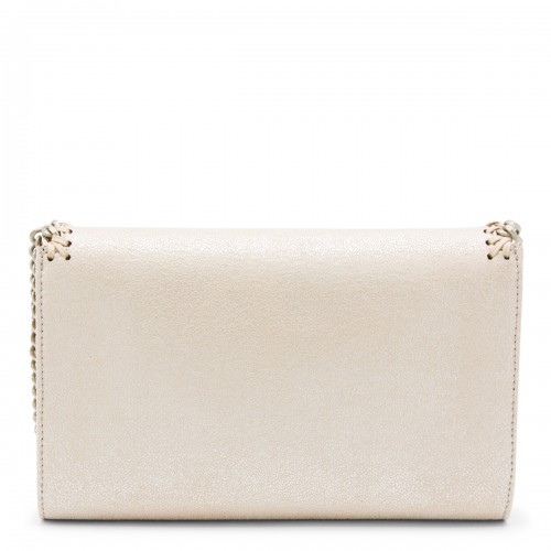 GOLD FAUX LEATHER FALABELLA MINI CROSSBODY SHOULDER BAG