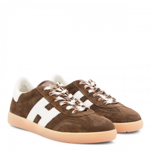 BROWN LEATHER SNEAKERS 2