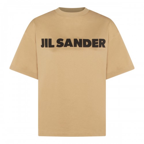 BEIGE COTTON T-SHIRT