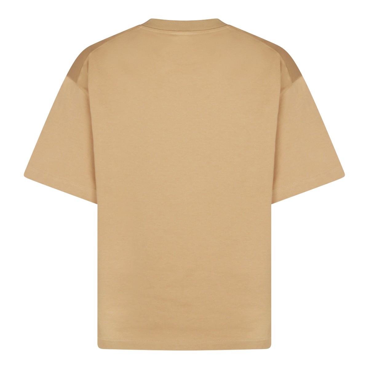 BEIGE COTTON T-SHIRT