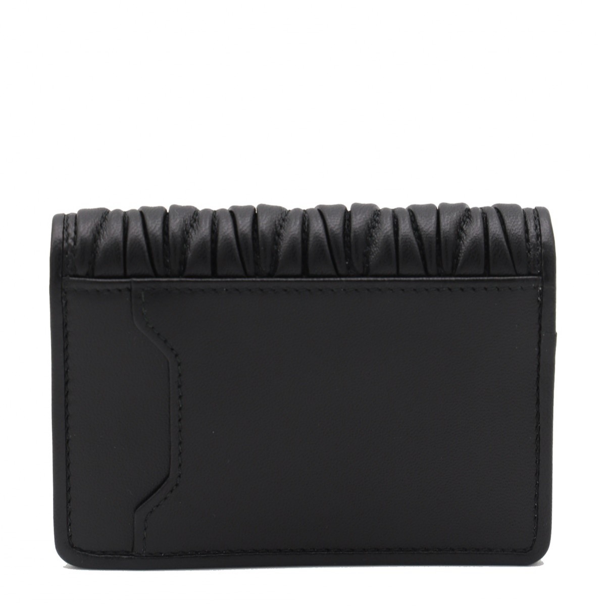 BLACK LEATHER WALLET