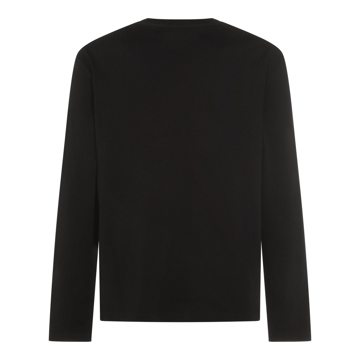 BLACK COTTON T-SHIRT