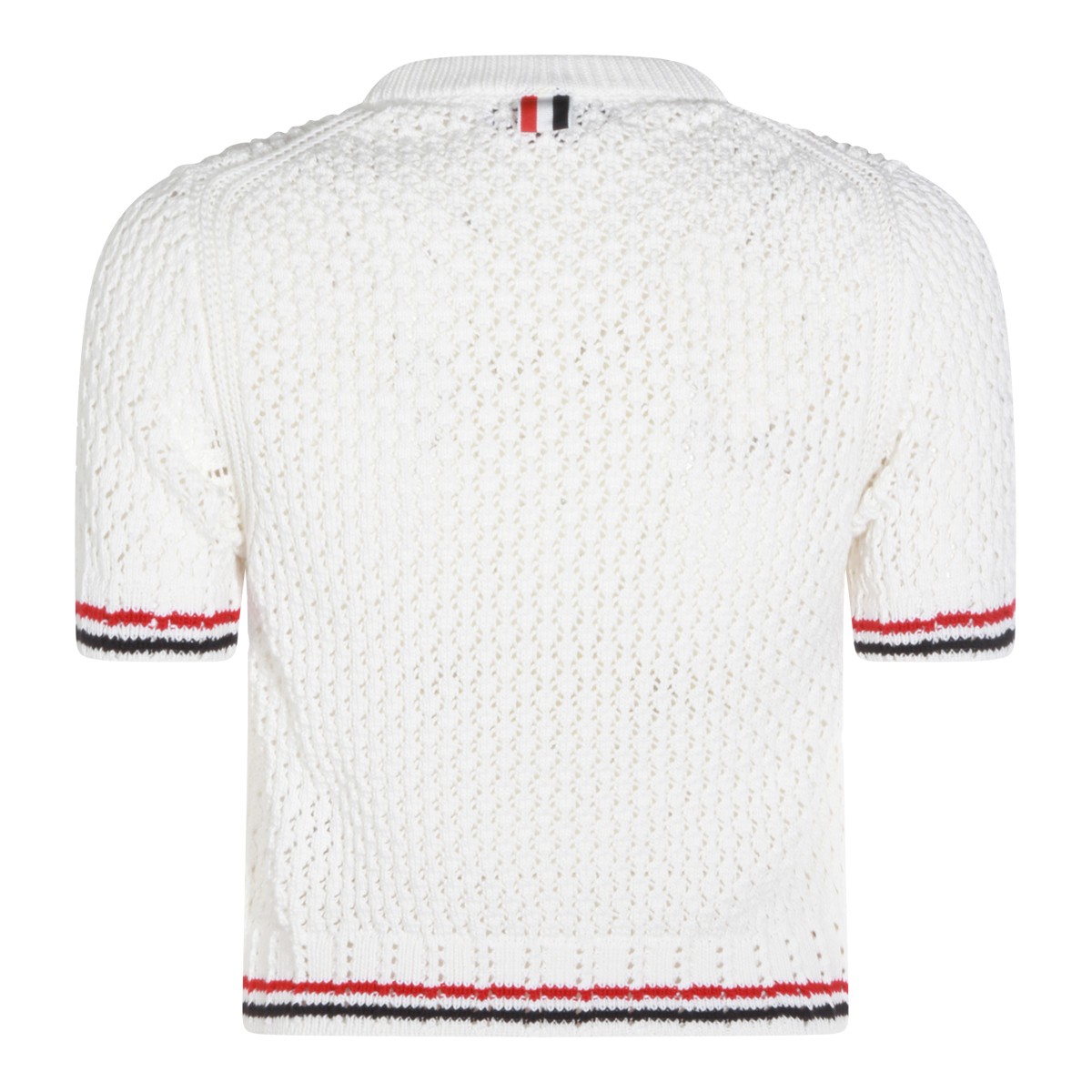 WHITE COTTON KNITWEAR