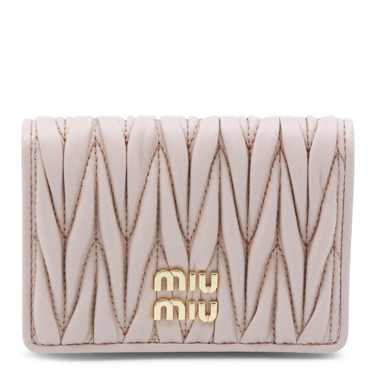 BEIGE LEATHER WALLET