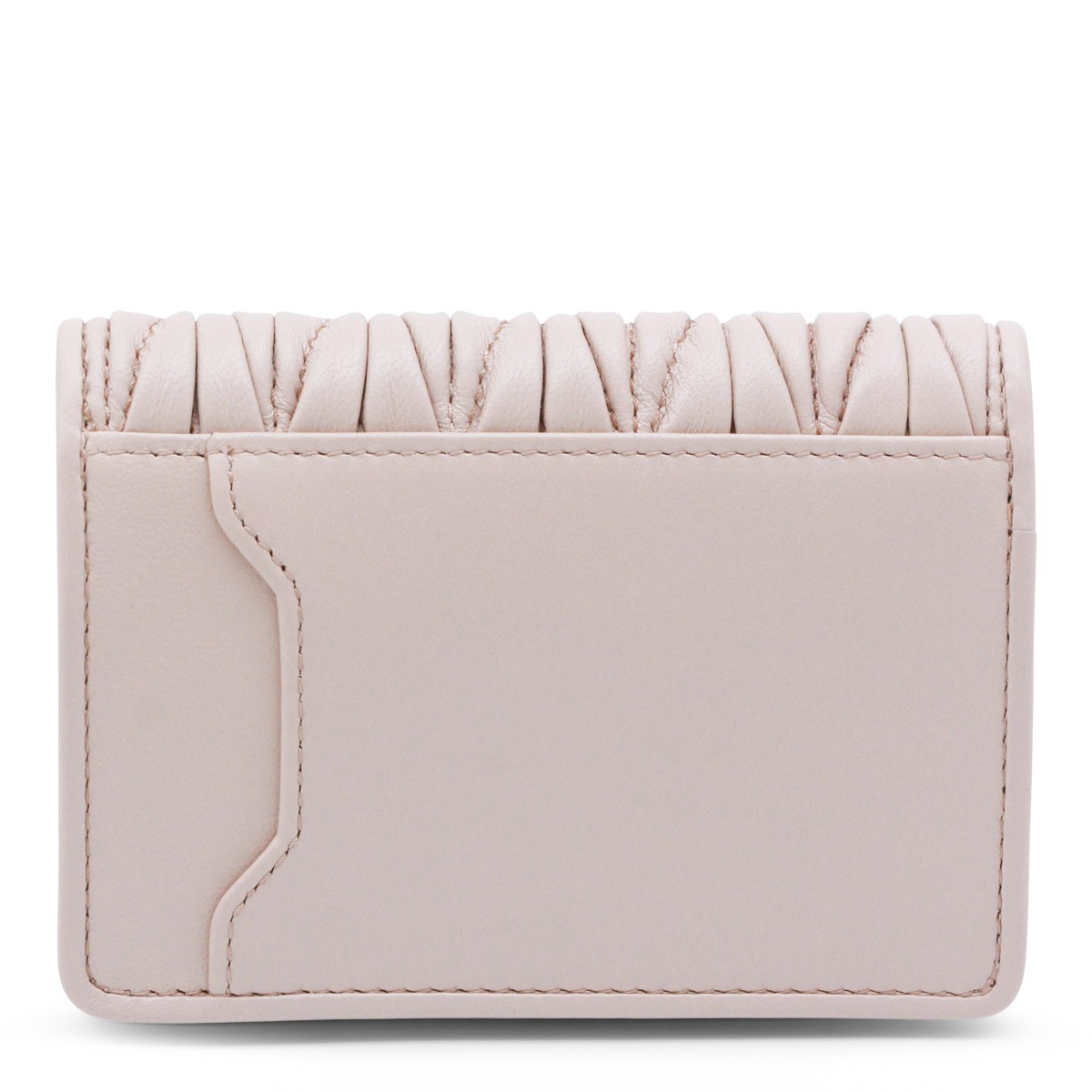 BEIGE LEATHER WALLET