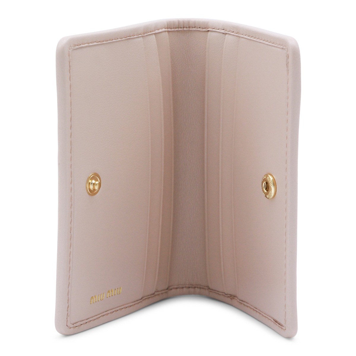 BEIGE LEATHER WALLET