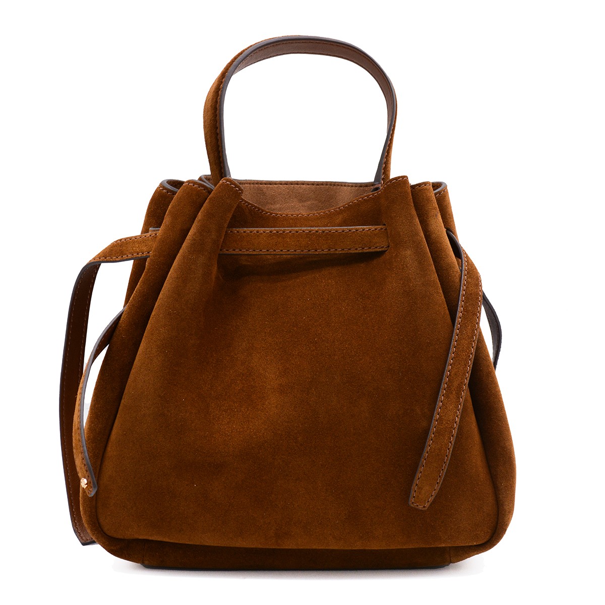 BROWN LEATHER SATCHEL