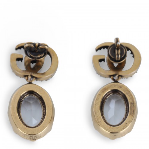 GOLD BRASS EARRINGS