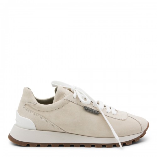 IVORY LEATHER SNEAKERS