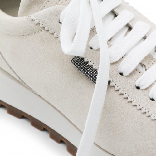 IVORY LEATHER SNEAKERS