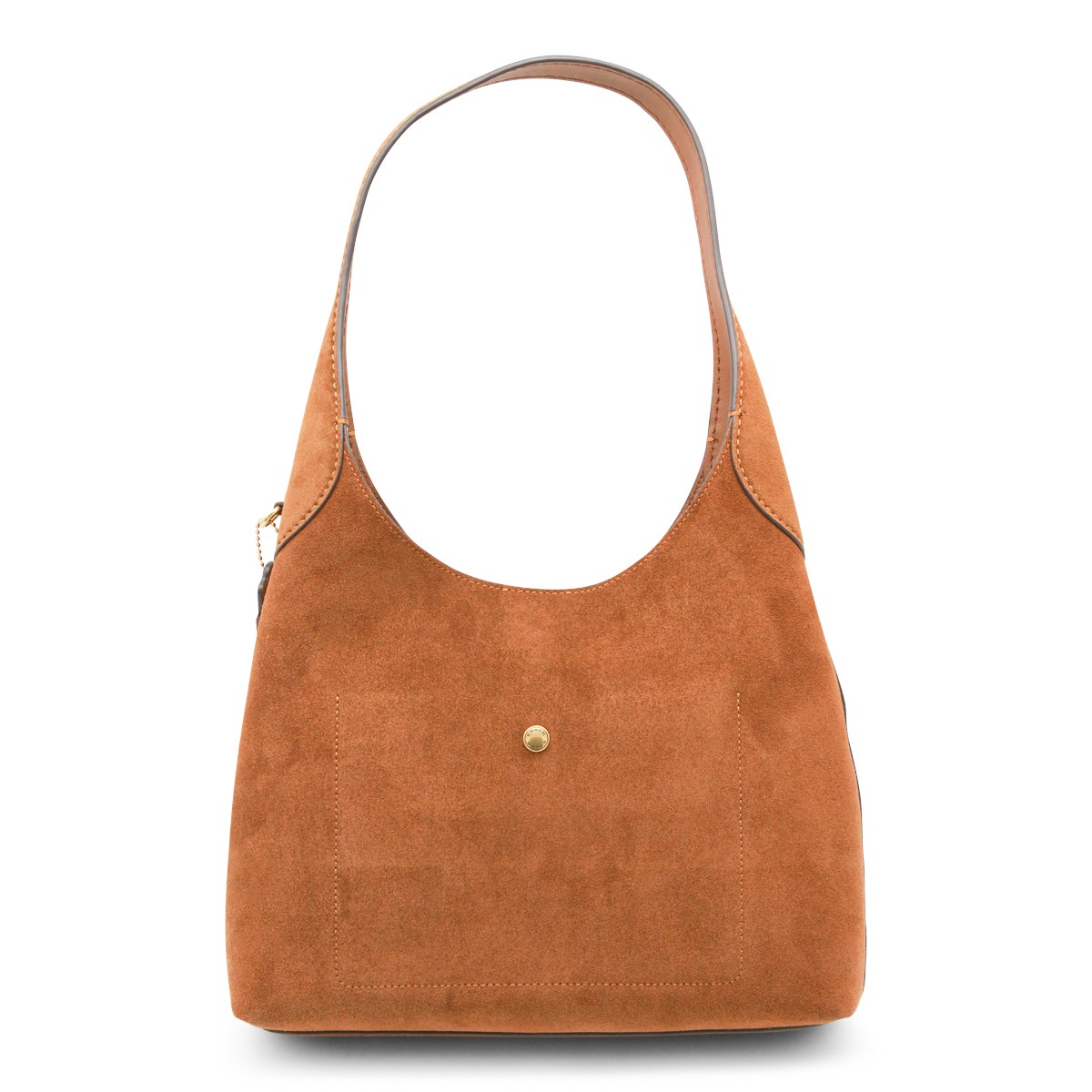 WARM BROWN SUEDE BROOKLUN SHOULDER...
