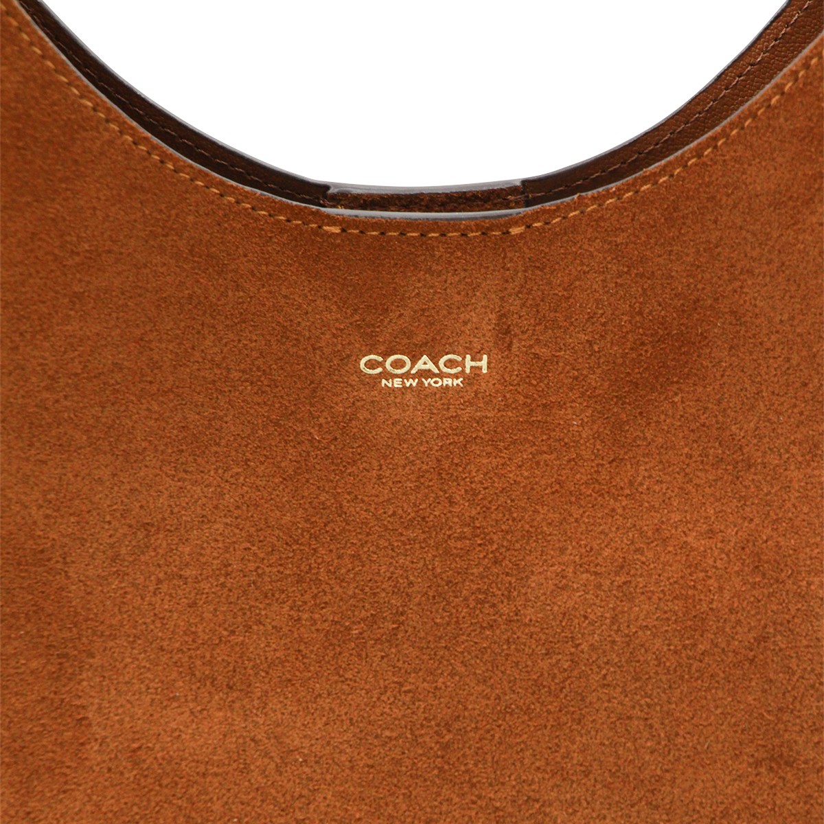 WARM BROWN SUEDE BROOKLUN SHOULDER...
