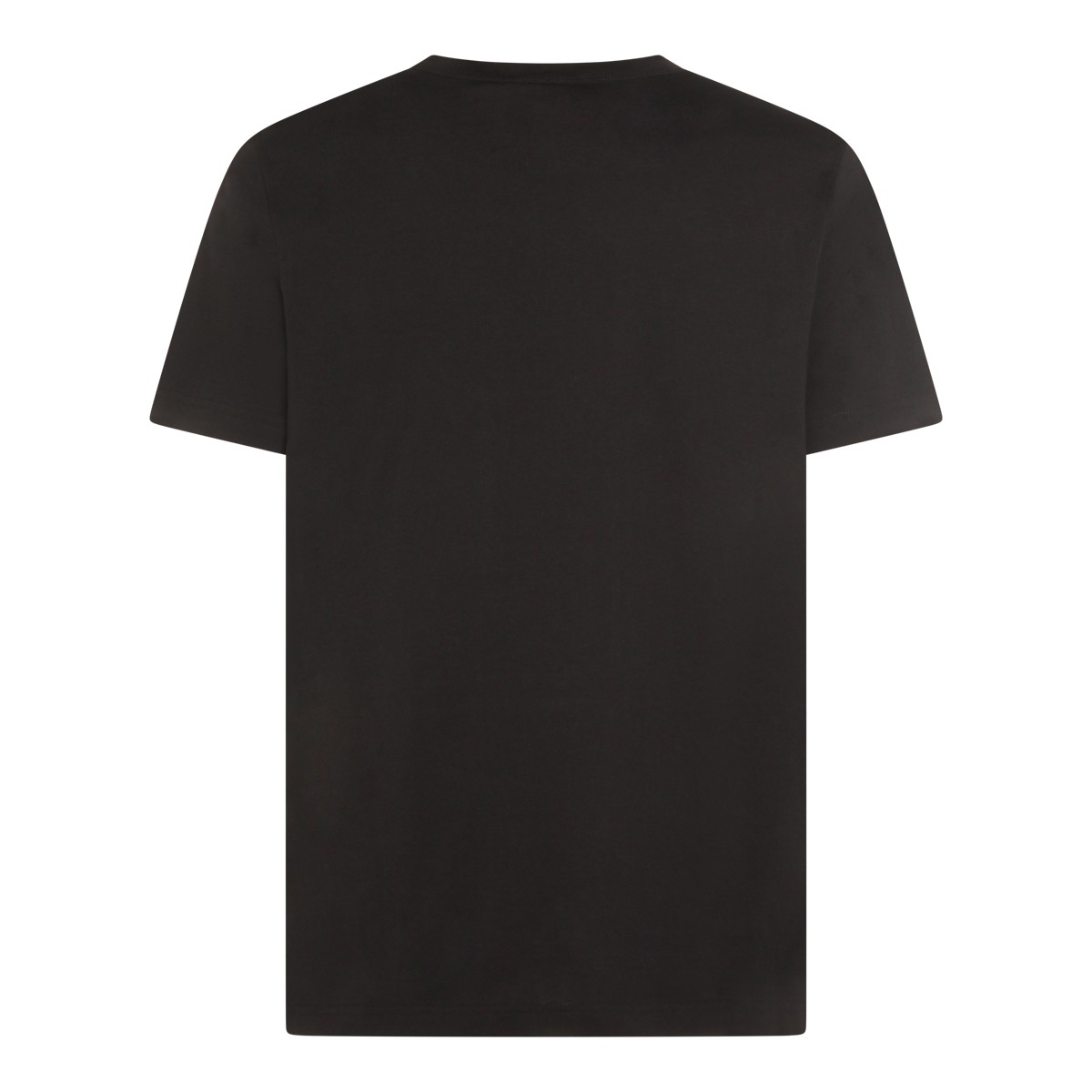 BLACK COTTON T-SHIRT