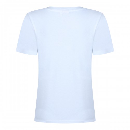WHITE COTTON T-SHIRT
