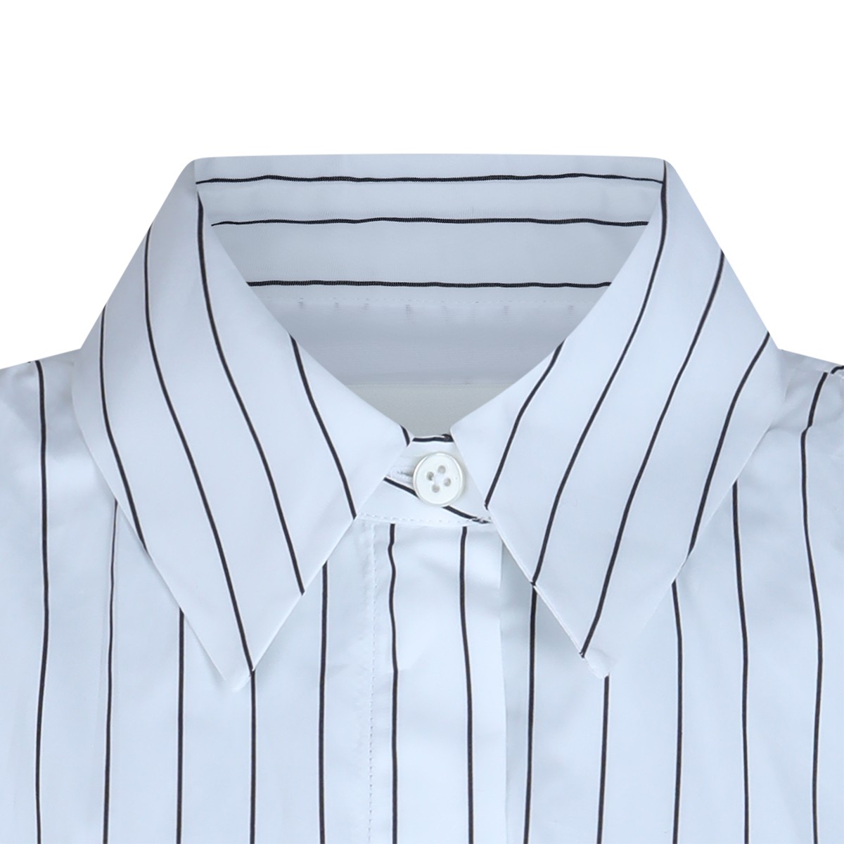 WHITE AND BLUE COTTON SHIRTS