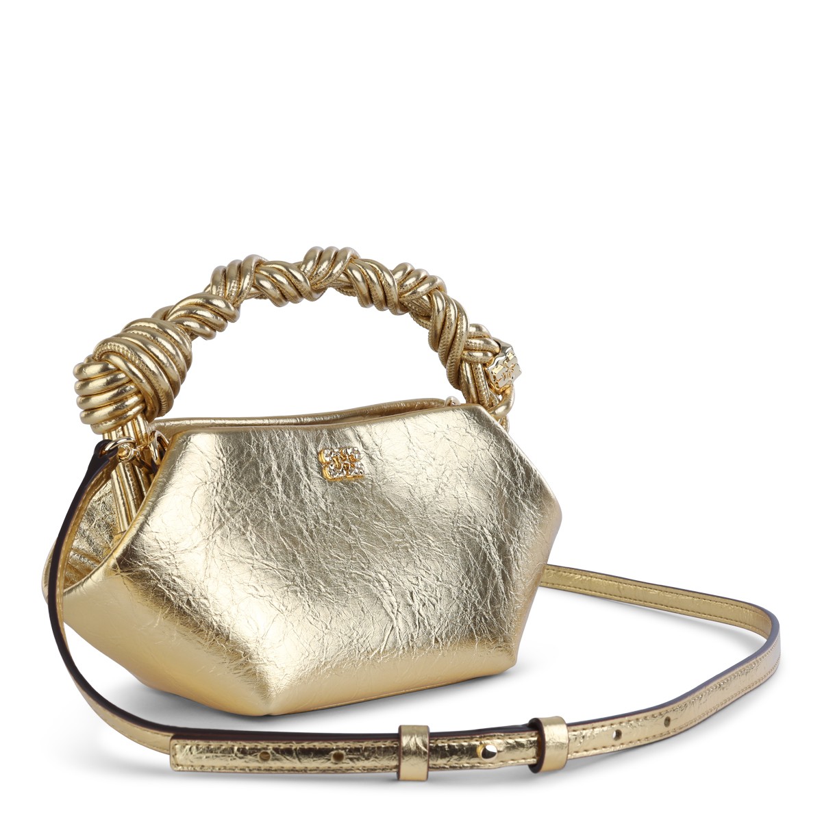 GOLD TOP HANDLE BAG