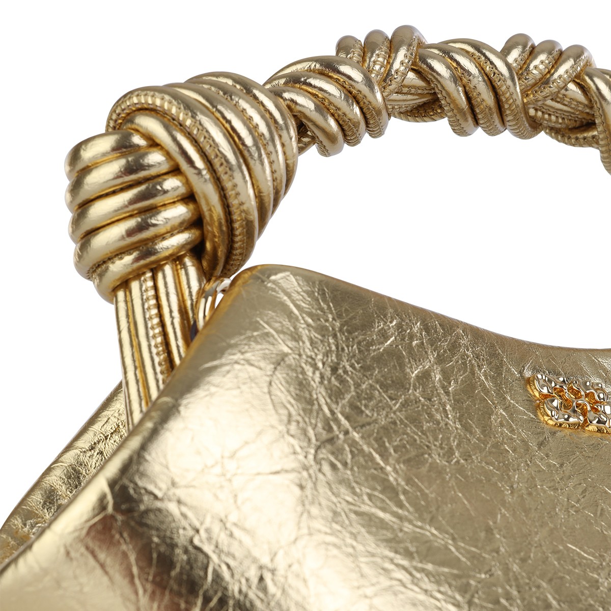 GOLD TOP HANDLE BAG