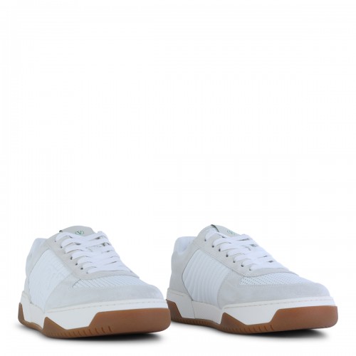 WHITE LEATHER SNEAKERS