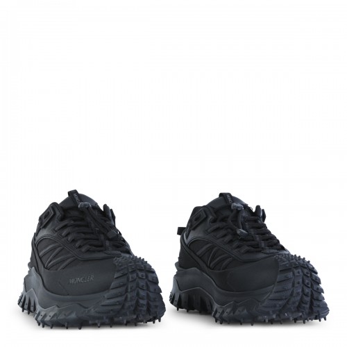 BLACK LEATHER SNEAKERS 2