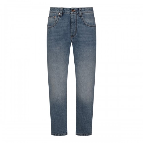 BLUE COTTON JEANS