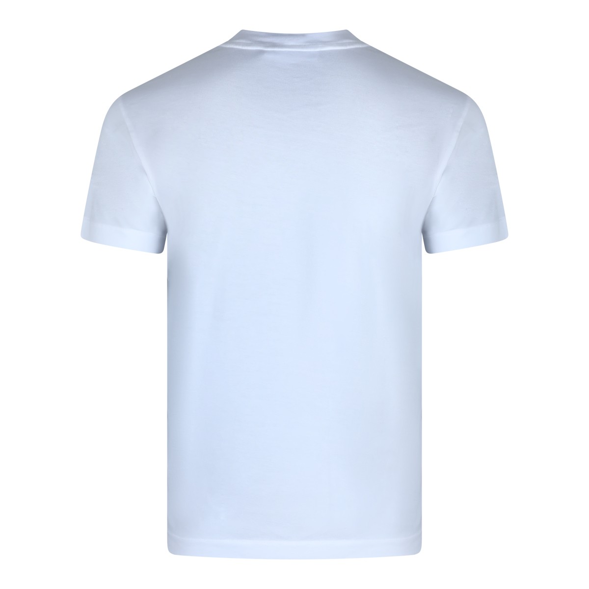 WHITE COTTON T-SHIRT