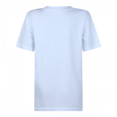 WHITE COTTON T-SHIRT